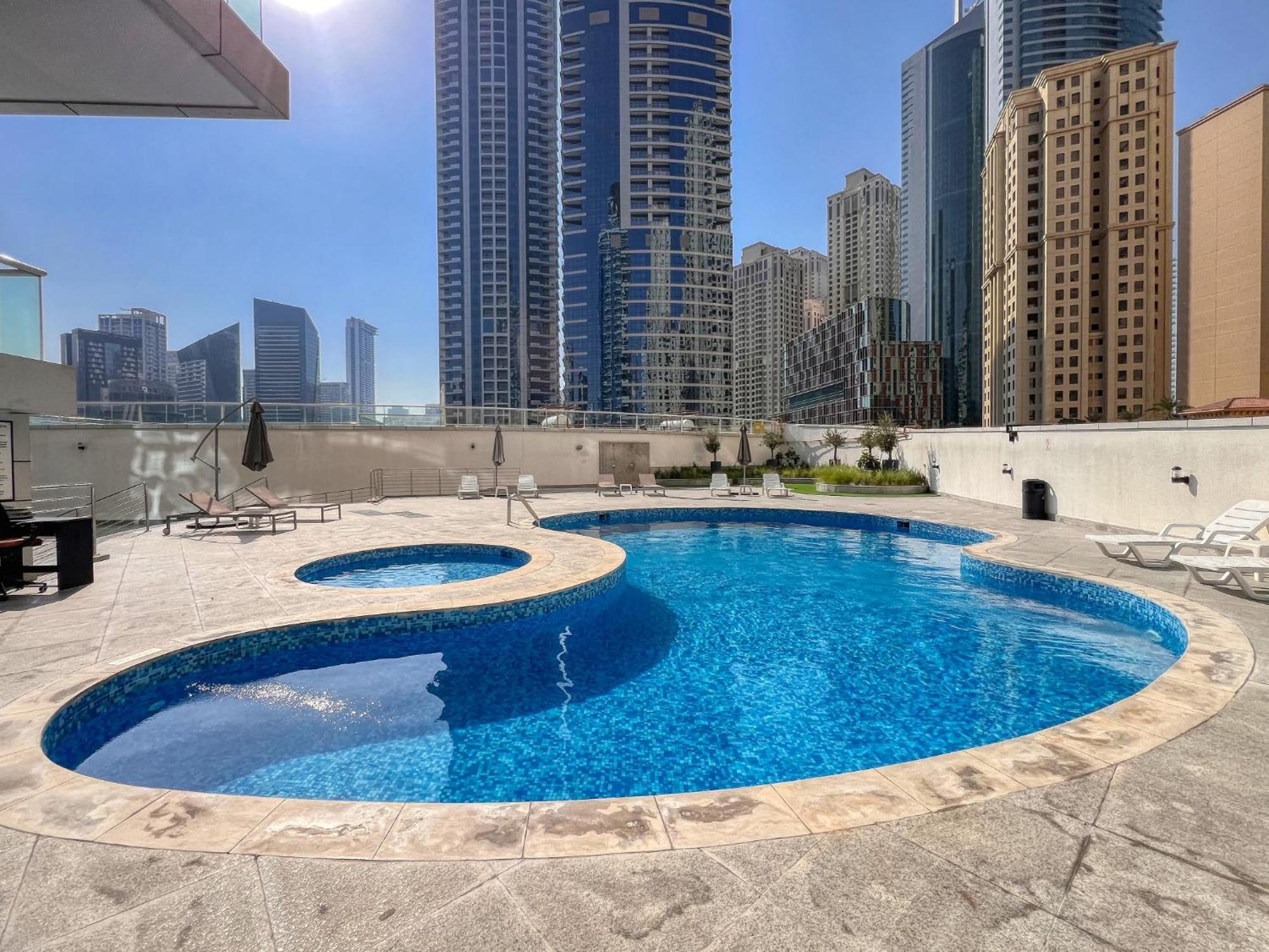 Spacious 1Br With Full Marina View Dubaj Exteriér fotografie