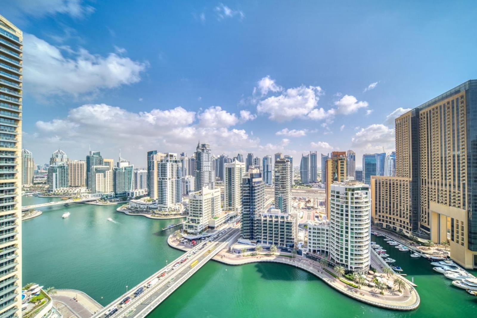 Spacious 1Br With Full Marina View Dubaj Exteriér fotografie